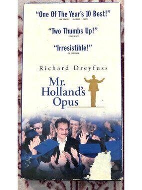 Mr. Hollands Opus (VHS, 1996) Richard Dreyfuss Oscar Nominated Drama Music